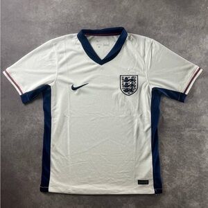 Nike England Home Jersey S Size Dri-FIT Football Shirt